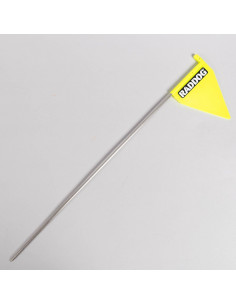 Spårflagga RADDOG gul