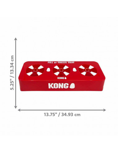 Kong Fill Or Freezetray 35x13,5x7cm
