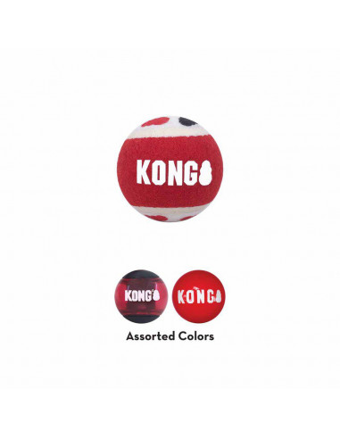 Kong Signature Balls 3-pack Large Mix...