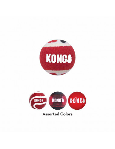 Kong Signature Balls 4-pack Small Mix...