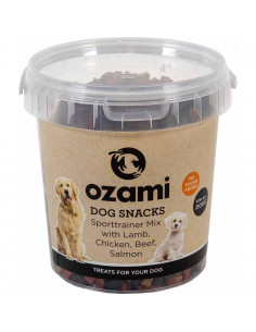 Ozami dog snacks...