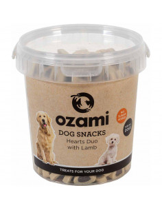 Ozami dog snacks hearts duo...