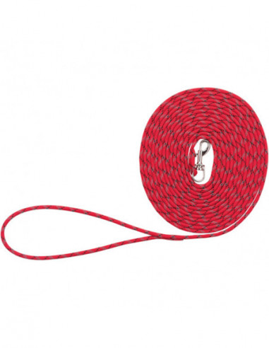 Junior spårlina, 4m/4mm röd