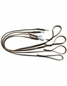 Koppel läder 15mmx220-250cm...