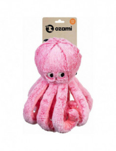 Hundleksak Bläckfisk Rosa 60cm