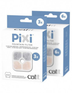 Kolfilter till Pixi2 5l, 3st