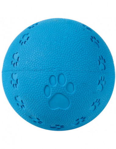 Leksak Gummiboll m pip tassavtryck 6 cm