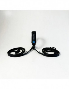 Virvelkoppel för 2 hundar...