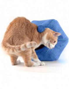 Cat Cave blå