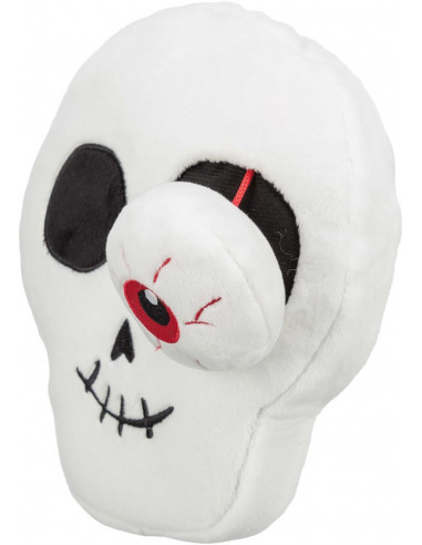 Halloween döskalle enögd 19cm