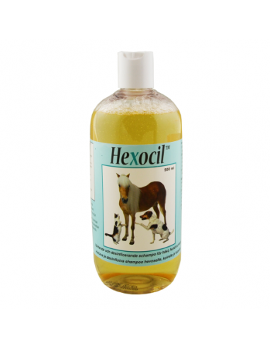 Schampo hund/häst Hexocil 500 ml