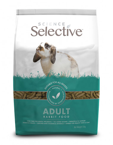 Selective adult rabbit food 3kg