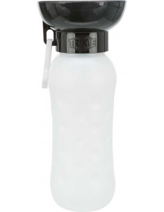 Flaska med skål, plast 0,55l