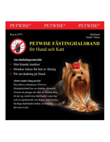 Petwise Fästinghlsband för hund small