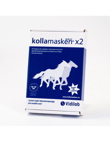 Kollamasken Häst 2pack