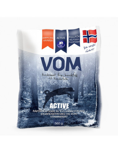 VOM Active helfoder köttbullar 560g