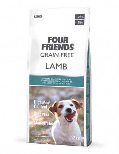 Four friends grain free lamb 12kg